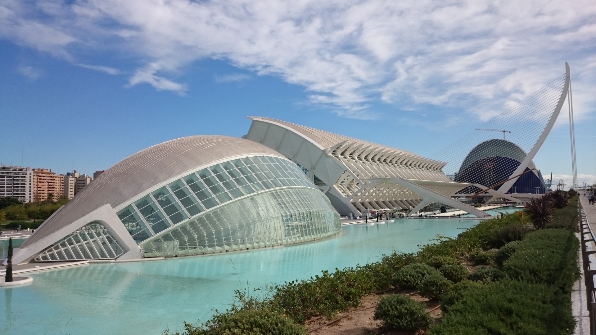 A to już Walencja i miejsce wokół którego chodziłem przez półtorej godziny smakując każdej perspektywy.